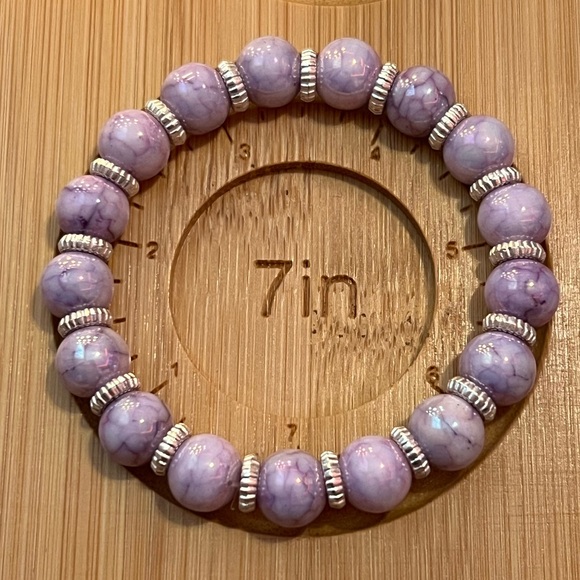 purple bracelet set💜🪻 - Picture 2 of 4